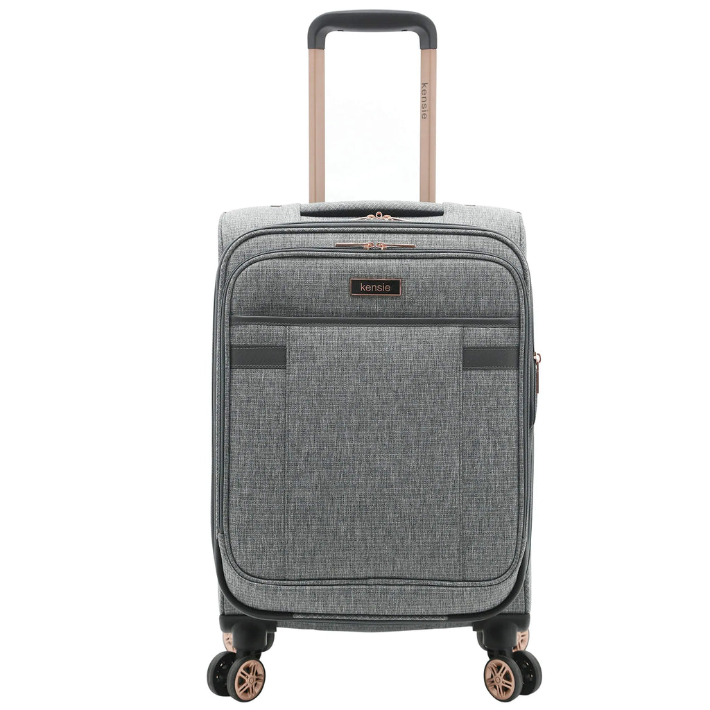 Kensie Hudson Luggage Set (Heather Gray)