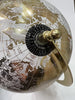 Spinning Small Decorative Globe, Pink/Gold, 11"