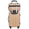 Travelers Club Midtown Hardside 4-Piece Luggage Set {Tan}