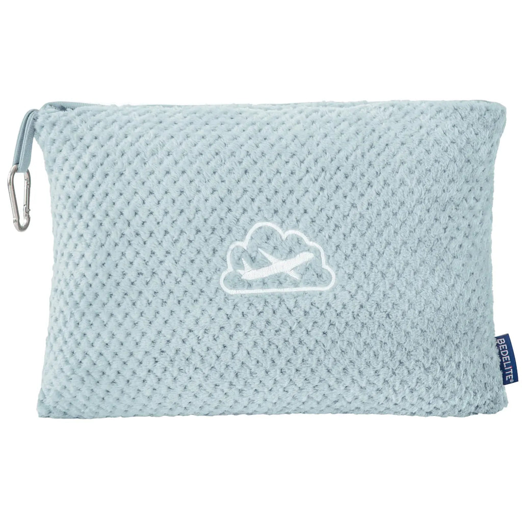 Blue Travel Blanket with Bag