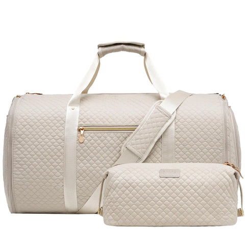 Coolife Garment Bag (White) - Embark Travel Store