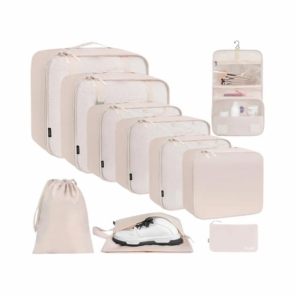 Cream Packing Cube Set