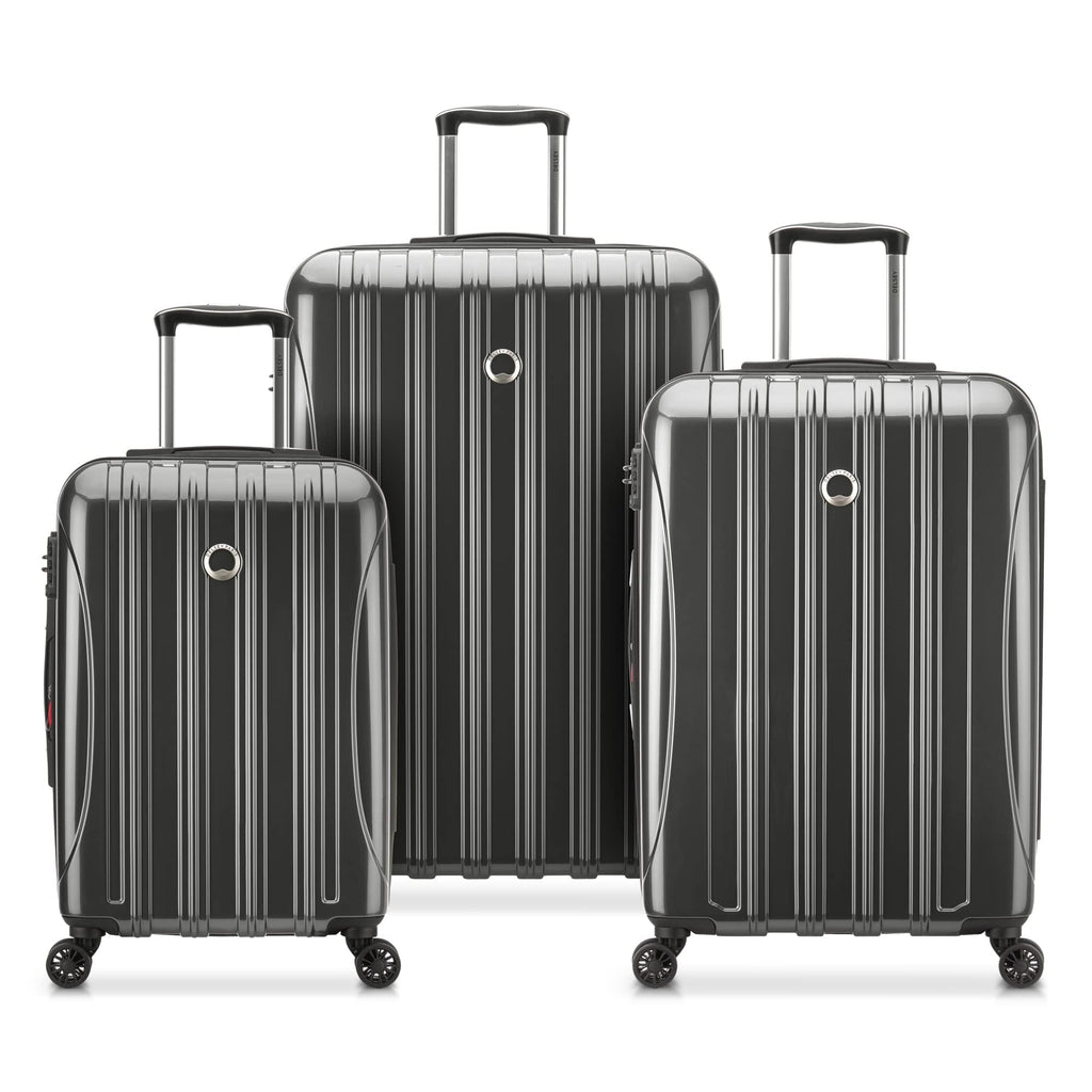 Delsey Paris Helium Aero 3-Piece Luggage Set {Titanium}