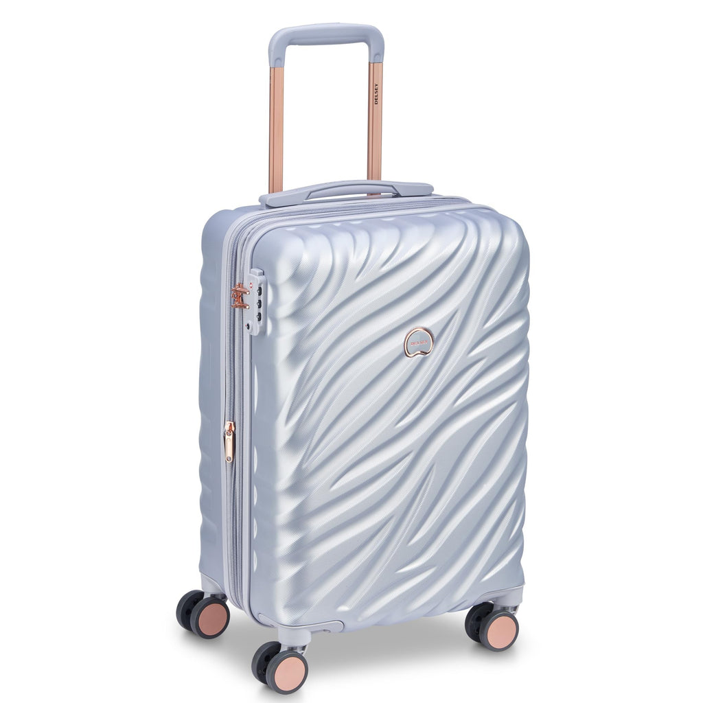 Delsey Platinum Rose Gold Carry-On - Embark Travel Store