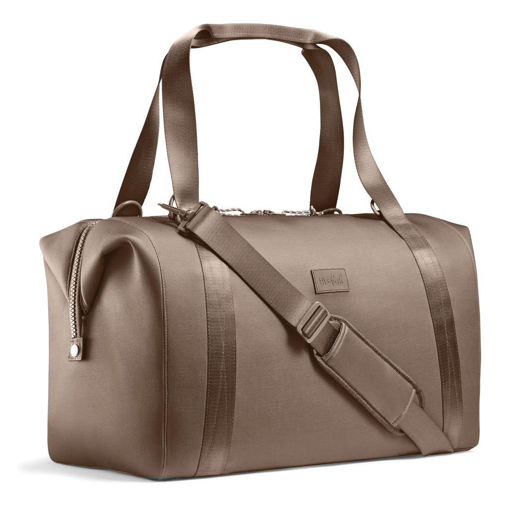 Fit & Fresh Neoprene Weekender Duffel Bag {Taupe}