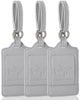 Gray Luggage Tags