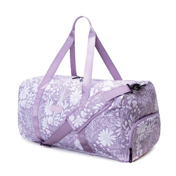 Jadyn Weekend Bag with Shoe Compartment (Dusty Lavender)
