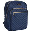 Kenneth Cole Reaction Chelsea Chevron Backpack {Navy} - Embark Travel Store