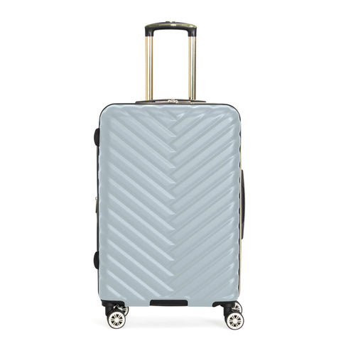 Kenneth Cole Reaction Madison Square Medium Checked Luggage (Slate)
