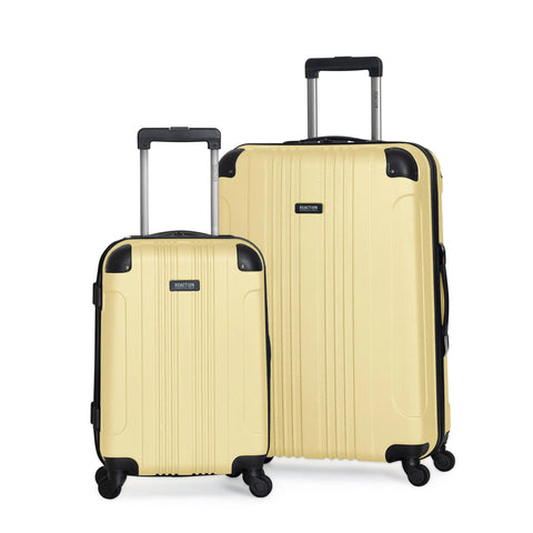 Kenneth Cole Reaction Out of Bounds 2-Piece Luggage Set (Pale Banana)