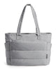 Light Gray Puffy Tote Bag