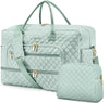 Light Green Weekender & Toiletry Bag Set