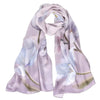 Light Purple Mulberry Silk Scarf
