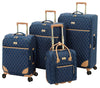 London Fog Queensbury Luggage Set in Navy - Embark Travel Store