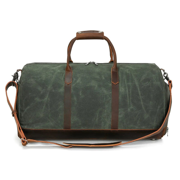 Men's Leather Weekender Bag - Embark Travel Store
