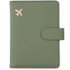 Moss Green Passport Travel Wallet - Embark Travel Store