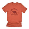 Smoky Mountains National Park Graphic Tee  Unisex - 2XL / Red Clay