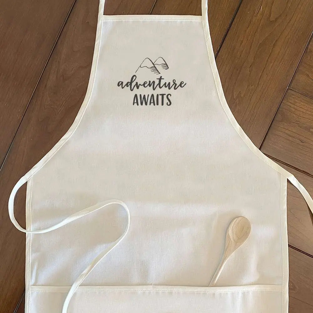 Adventure Awaits Women's Apron {Mountains}