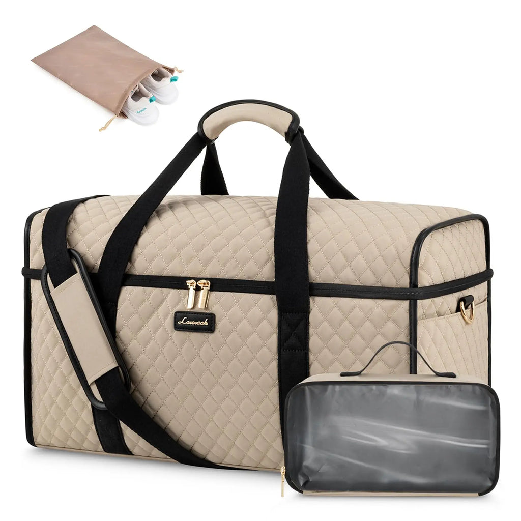 Neutral Travel Duffel Bag - Embark Travel Store