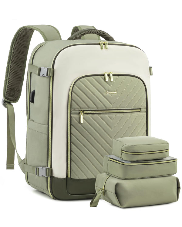 Olive Green Backpack Gift Set - Embark Travel Store