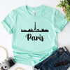 Paris Landmarks Graphic Tee - Embark Travel Store