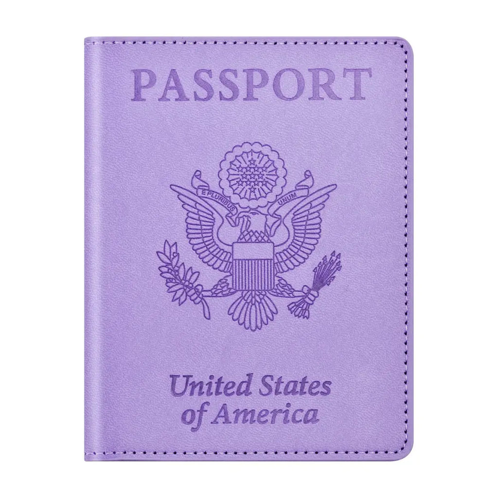 Purple Passport Cover