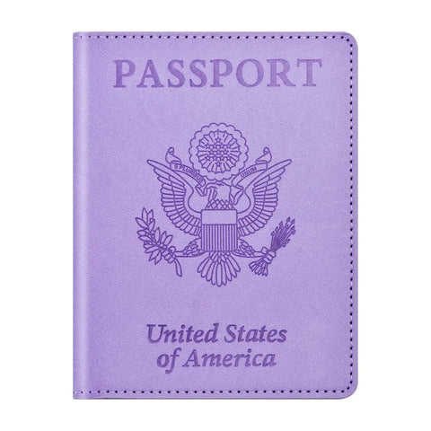 Purple Passport Cover