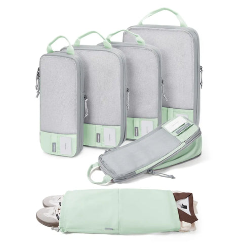 Lime Cream Packing Cubes (Set of 6)