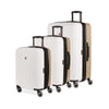 SwissGear Duet Expandable Luggage Set (Ivory/Taupe) - Embark Travel Store