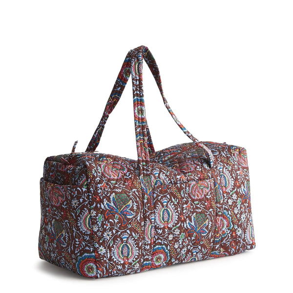 Vera Bradley Marrakesh Cinnamon Duffel Bag - Embark Travel Store
