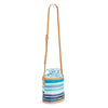 Vera Bradley Straw Crossbody Purse {Spring Mint Stripe} 2