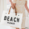 Waterproof “Beach Please” Beach Bag {Beach Blue} 1