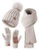 Winter Accessories Gift Set (Oatmeal)