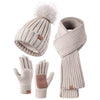 Winter Accessories Gift Set (Oatmeal)