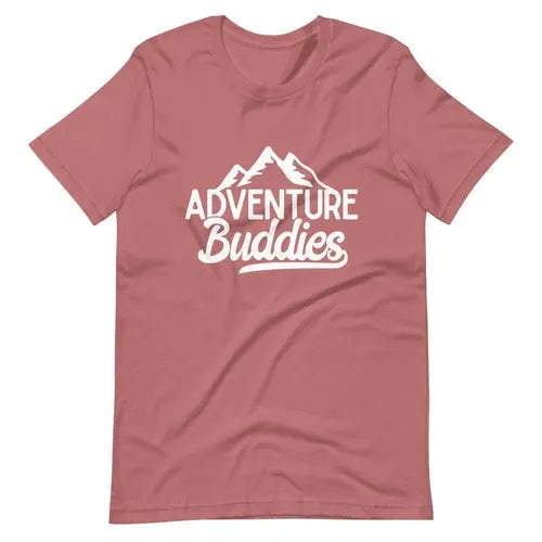 Adventure Buddies Graphic Tee  4XL / Mauve
