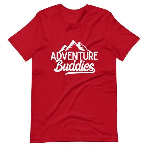 Adventure Buddies Graphic Tee  4XL / Red