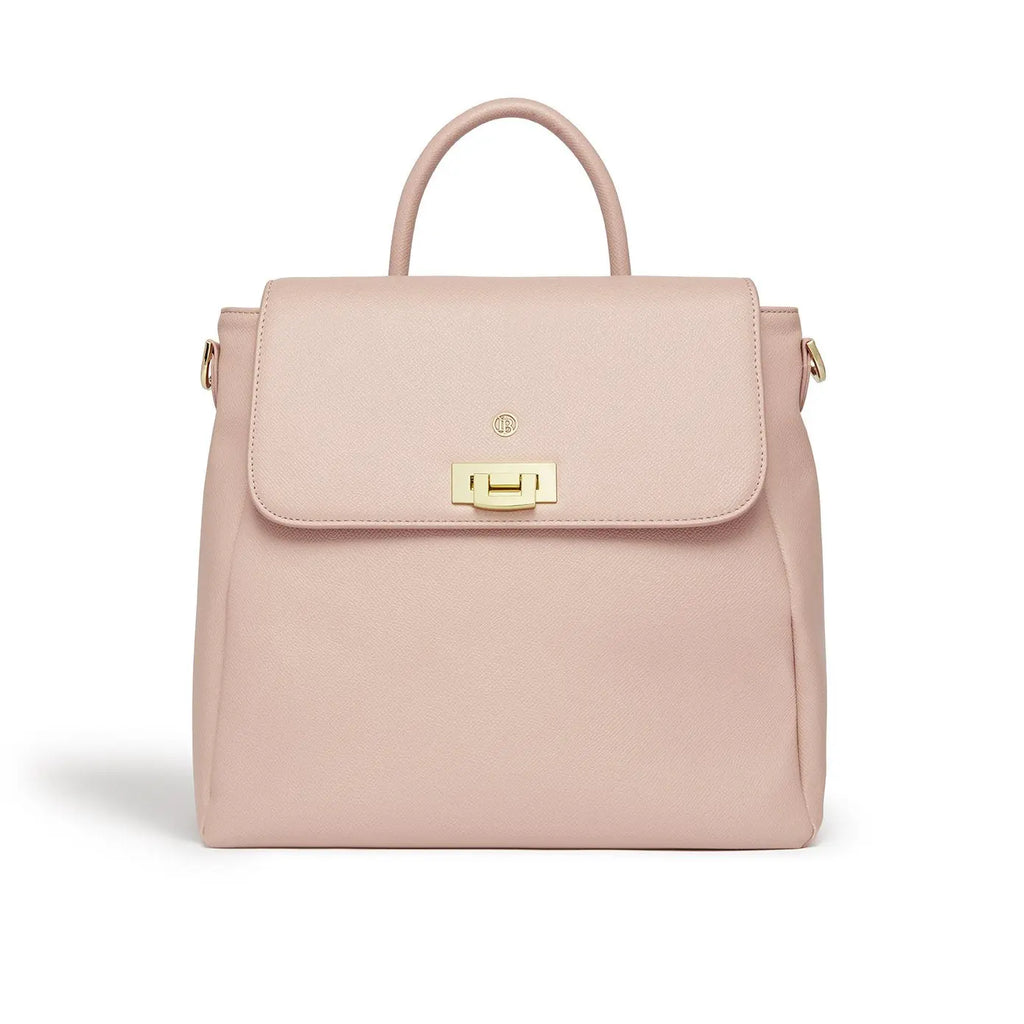 LaBante London Zuri Nude Pink Vegan Backpack Purse
