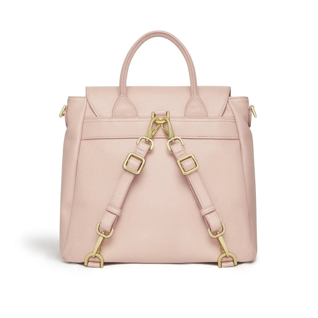 LaBante London Zuri Nude Pink Vegan Backpack Purse
