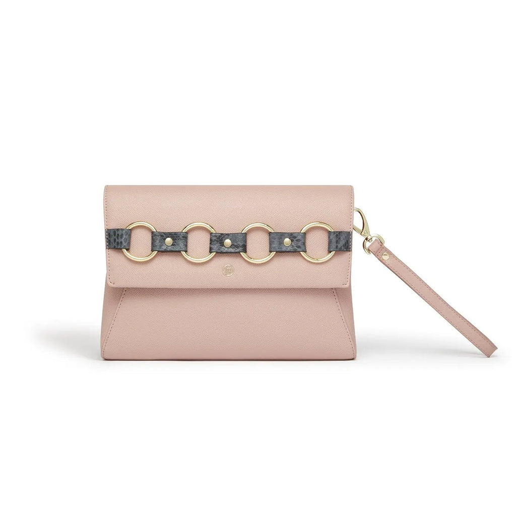 Alder Pink Clutch & Crossbody Bag