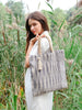 Nadi Jute Tote Bag {Blue}