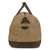 Men's Leather Weekender Bag