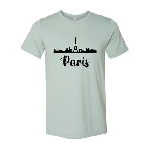 Paris Landmarks Graphic Tee - Embark Travel Store