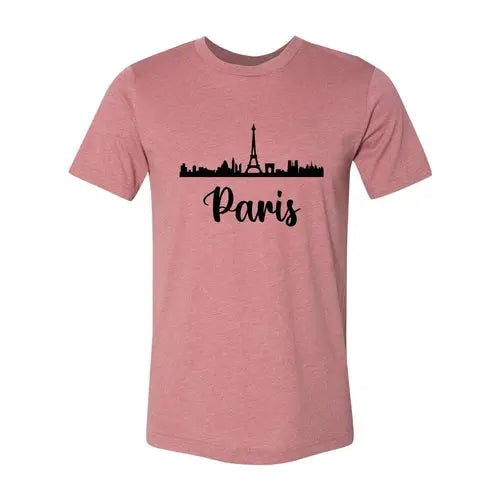 Paris Landmarks Graphic Tee - Embark Travel Store