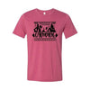 Camping Graphic Tee  3XL / Heather Raspberry