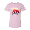 Stay Wild T-shirt  3XL / Heather Prism Lilac