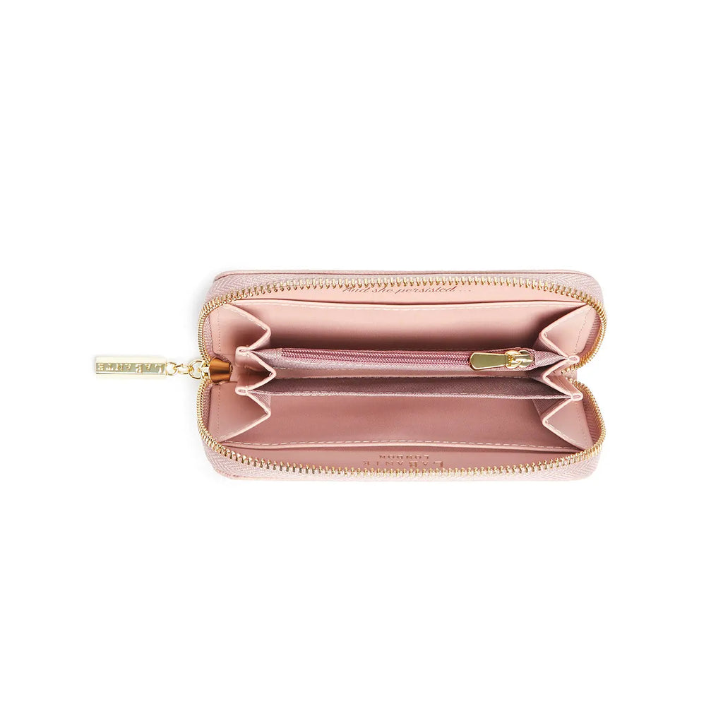 LaBante London Ellen Pink Zip Around Wallet