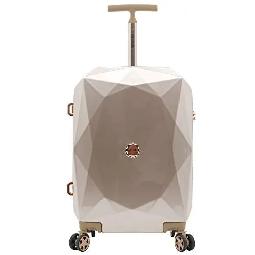 Kensie Gemstone Luggage - 20 Inch Carry-On {Rose Gold}