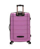 Rockland Melbourne Hardside 3-Piece Luggage Set (Pink)