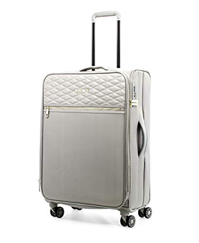 Buy DKNY Brand Print Trolley with 360 Degree Rotating Wheel, Grey Color  Men