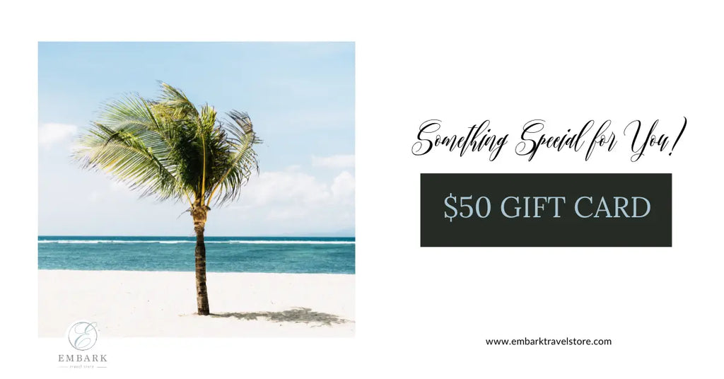 Embark Travel Store Gift Card  $50.00